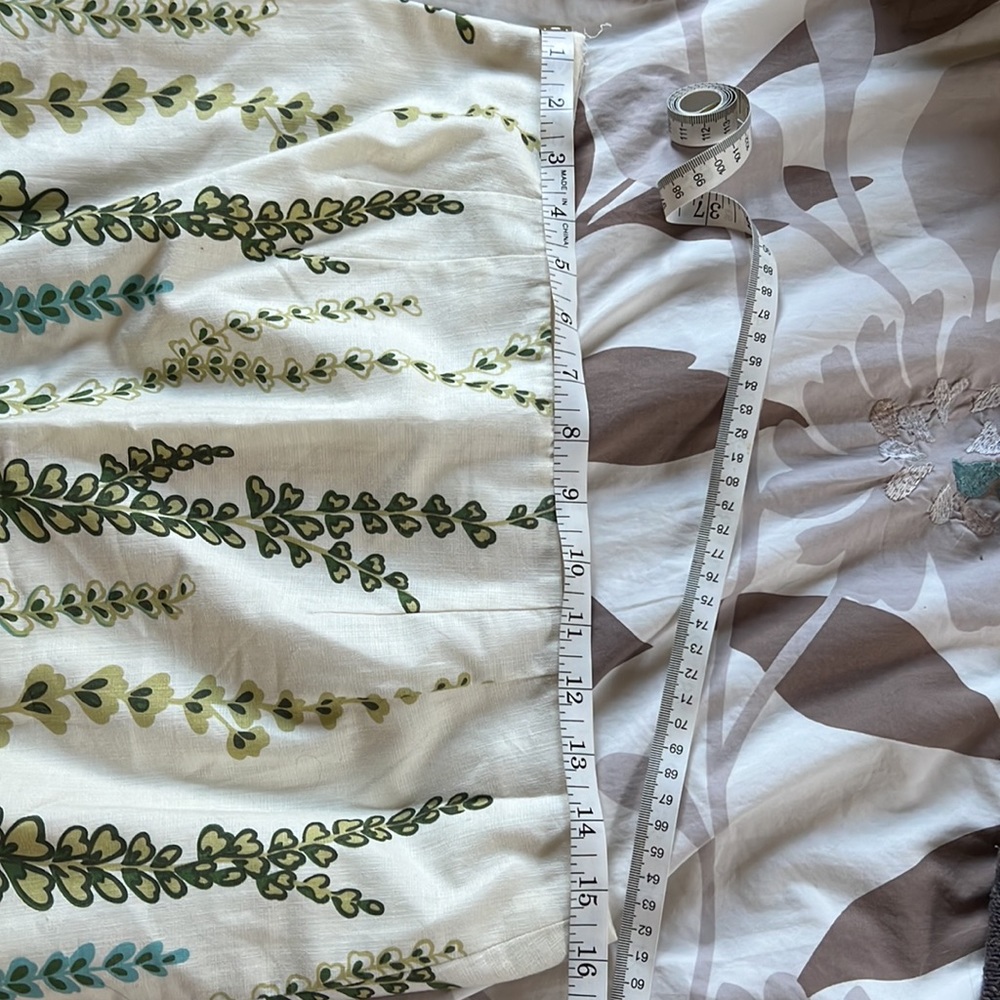 The Loft Cream floral A line skirt - Picture 6 of 7
